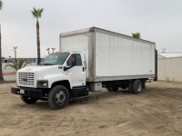 2005 GMC C6500 VAN TRUCK, 6.0L gasoline, automatic, 24' box, 19,000# rear, Maxon BMRA liftgate. s/n:1GDJ6C1E75F517519