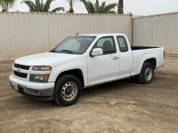 2010 CHEVROLET COLORADO EXTENDED CAB PICKUP TRUCK, 3.7L gasoline, automatic, a/c, tow package, 64,525 miles indicated. s/n:1GCESBDE0A8124287