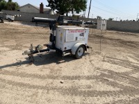 2007 MULTIQUIP NIGHTHAWK LT12 LIGHT TOWER, diesel, 6kw generator, portable. s/n:0001249925 --(DOES NOT RUN)-- --(LOCATED IN COLTON, CA)--