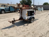 2015 MAGNUM MLT3060M LIGHT TOWER, Mitsubishi diesel, 6kw generator, portable. s/n:5AJLS14 --(DOES NOT RUN)-- --(LOCATED IN COLTON, CA)--