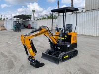 UNUSED 2024 MIVA VA15 MINI HYDRAULIC EXCAVATOR, gp bucket, aux hydraulics, backfill blade. s/n:VA15240950