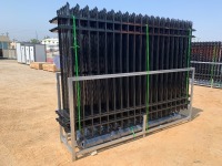 APPROX. (20) UNUSED FENS FEN20 10'x7' GALVANIZED FENCING. --(LOCATED IN COLTON, CA)--