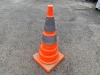 PALLET OF 1/4" & 1/2" BLANK SIGN BOARD, PALLET RACKING, POP UP TRAFFIC CONE, SNEEZE GUARD. --(LOCATED IN COLTON, CA)-- - 2