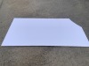 PALLET OF 1/4" & 1/2" BLANK SIGN BOARD, PALLET RACKING, POP UP TRAFFIC CONE, SNEEZE GUARD. --(LOCATED IN COLTON, CA)-- - 5