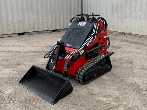 UNUSED 2024 EGN EG360T WALK-BEHIND CRAWLER SKIDSTEER LOADER, gp bucket, aux hydraulics. s/n:EG360T2408289