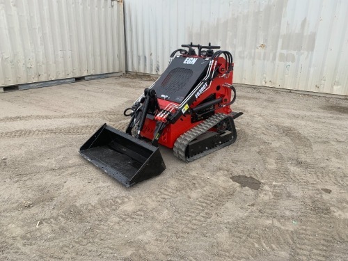 UNUSED 2024 EGN EG360T WALK-BEHIND CRAWLER SKIDSTEER LOADER, gp bucket, aux hydraulics. s/n:EG360T2400906