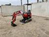 UNUSED 2024 MIVA VA13 MINI HYDRAULIC EXCAVATOR, gp bucket, aux hydraulics, thumb, backfill blade, canopy. s/n:VA132408397