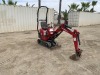 2022 YANMAR SV08 MINI HYDRAULIC EXCAVATOR, gp bucket, aux hydraulics, backfill blade, 319 hours indicated. s/n:YMRSV08YLMDJ1D227 - 2