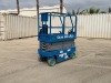 2015 GENIE GS1930 SCISSORLIFT, electric, 19' lift, extendable platform, 504 hours indicated. s/n:GS3015A-140451