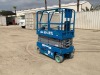 2015 GENIE GS1930 SCISSORLIFT, electric, 19' lift, extendable platform, 504 hours indicated. s/n:GS3015A-140451 - 2