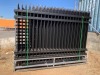 APPROX. (30) UNUSED GALVANIZED STEEL GARDEN FENCING, 4 rail, 10'x7'. --(LOCATED IN COLTON, CA)--