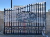 UNUSED 19' DECORATIVE BI-PARTING GATE. --(LOCATED IN COLTON, CA)--