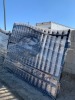 UNUSED 19' DECORATIVE BI-PARTING GATE. --(LOCATED IN COLTON, CA)-- - 2