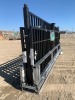 UNUSED STEELMAN 20' FARM METAL DRIVEWAY GATE. --(LOCATED IN COLTON, CA)-- - 3