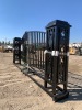 UNUSED GREATBEAR 20' FARM IRON GATE. --(LOCATED IN COLTON, CA)-- - 2