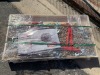 PALLET OF APPROX. (5) UNUSED RATCHETS BINDERS, APPROX. (5) UNUSED 20' CHAINS. --(LOCATED IN COLTON, CA)-- - 2