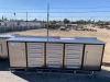 UNUSED 10'X18" 18-DRAWER WORKBENCH. --(LOCATED IN COLTON, CA)--