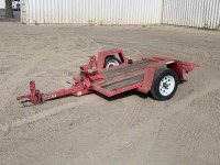 2007 BARRETO TRENCHER TRAILER, 48"x79" deck. s/n:1B9UC06117L280374