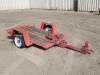 2007 BARRETO TRENCHER TRAILER, 48"x79" deck. s/n:1B9UC06117L280374 - 2