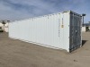 2024 40' CARGO CONTAINER, (2) side doors w/lock box, front door w/lock box. s/n:QT24407140 --(LOCATED IN COLTON, CA)-- - 2