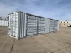 2024 40' CARGO CONTAINER, (2) side doors w/lock box, front door w/lock box. s/n:QT24407141 --(LOCATED IN COLTON, CA)--