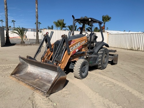 2018 CASE 570NEP SKIPLOADER, gp bucket, aux hydraulics, 4x4, canopy, dual tilt, rear scraper, 1,646 hours indicated. s/n:JJGN570NHJC748066