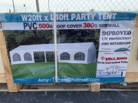 UNUSED 20'X40' PARTY TENT --(LOCATED IN COLTON, CA)--