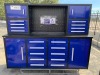 UNUSED (18) DRAWER WORKBENCH, 7'x18" --(LOCATED IN COLTON, CA)--