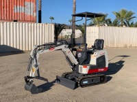 UNUSED 2024 BTTL ET12M-6 MINI HYDRAULIC EXCAVATOR, gp bucket, thumb, aux hydraulics, backfill blade, canopy. s/n:ET12M-6700723