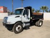 2015 INTERNATIONAL 4300 BOBTAIL DUMP TRUCK, Maxxforce 215hp diesel, Eaton Fuller 6-speed, pto,12,000# front, 3-4 yard box, 21,000# rear, 45,818 miles indicated. s/n:3HAMMAAM7FL545407