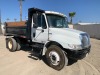 2015 INTERNATIONAL 4300 BOBTAIL DUMP TRUCK, Maxxforce 215hp diesel, Eaton Fuller 6-speed, pto,12,000# front, 3-4 yard box, 21,000# rear, 45,818 miles indicated. s/n:3HAMMAAM7FL545407 - 2