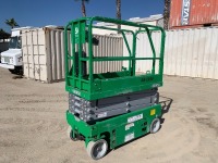 2016 GENIE GS1930 SCISSORLIFT, electric, 19' lift, extendable platform, 53 hours indicated. s/n:GS3016P-154809