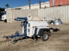 2001 INGERSOLL RAND LIGHT SOURCE LIGHT TOWER, Kubota diesel, 6kw generator, portable. s/n:318097ULK789, Trailer s/n:4FVLSBDA31U318097