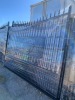 UNUSED 18'X7' BI-PARTING WROUGHT IRON GATE --(LOCATED IN COLTON, CA)-- - 2