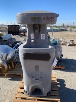 PAULEY JOHN FOOT PUMP HAND SINK. s/n:1980 --(LOCATED IN COLTON, CA)--