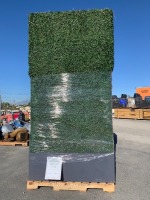 PALLET OF APPROX. (3) 8' HEDGE WALLS --(LOCATED IN COLTON, CA)--