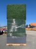 PALLET OF APPROX. (3) 8' HEDGE WALLS --(LOCATED IN COLTON, CA)--