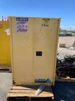 JUST-RITE CHEMICAL CABINET --(LOCATED IN COLTON, CA)--