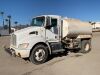 2018 KENWORTH T270 2,000 GALLON BOBTAIL WATER TRUCK, Paccar 200hp diesel, Eaton Fuller 6-speed, pto, 10,000# front, ff-s-rr, hose reel, 16,000# rear, 31,363 miles indicated. s/n:2NKHHM6X0JM181157