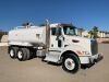 2015 PETERBILT 348 4,000 GALLON WATER TRUCK, Paccar PX9 diesel, engine brake, 8-speed, 14,600# front, pto, ff-s-rr, hose reel, air ride suspension, 40,000# rears, 48,048 miles indicated. s/n:2NP3LJ9X3FM205987 - 3