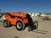 2015 SKYTRAK 8042 ROUGH TERRAIN REACH FORKLIFT, 8,000#, 42' reach, 3-stage, 4x4x4, tilt, diesel, canopy. s/n:0160071000 - 2