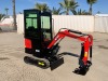 UNUSED 2024 MIVA VA13C MINI HYDRAULIC EXCAVATOR, gp bucket, thumb, aux hydraulics, backfill blade, cab. s/n:VA13C241032 - 2