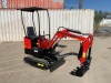 UNUSED 2024 MIVA VA13 MINI HYDRAULIC EXCAVATOR, gp bucket, thumb, aux hydraulics, backfill blade, canopy. s/n:VA1324102231 - 2