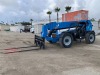 2018 GENIE GTH1056 ROUGH TERRAIN REACH FORKLIFT, 10,000#, 56' reach, outriggers, 4x4x4, tilt, diesel, canopy, foam filled tires, 2,436 hours indicated. s/n:GTH10E-12840