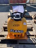 UNUSED FLAND FL90 PLATE COMPACTOR. --(LOCATED IN COLTON, CA)--