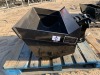 UNUSED GIYI 5T 34" HYDRAULIC TILT BUCKET, fits mini excavator. s/n:QXD5T241091 --(LOCATED IN COLTON, CA)-- - 2