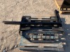 UNUSED GIYI FORK CARRIAGE, 5' FORKS, fits skidsteer. --(LOCATED IN COLTON, CA)-- - 2