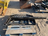 UNUSED GIYI FORK CARRIAGE, 5' FORKS, fits skidsteer. --(LOCATED IN COLTON, CA)--