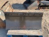 UNUSED GIYI GY-TXC SNOW SHOVEL ATTACHMENT, fits walk-behind skidsteer. s/n:GY-TXC240916 --(LOCATED IN COLTON, CA)--