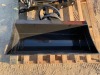 GIYI 3T 32" HYDRAULIC TILT BUCKET, fits mini excavator. s/n:QXD3T241004 --(LOCATED IN COLTON, CA)--